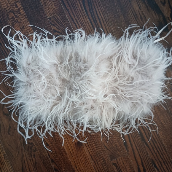 LaMarque Zaina Ostrich Feather Strapless Top - Picture 3 of 8